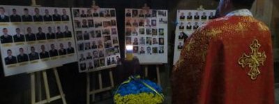В гарнизонном храме Львова и в Киеве помолились за погибших защитников Украины