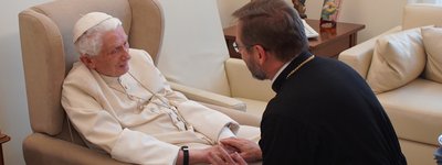 Папа-емерит Венедикт XVI зустрівся з учасниками Синоду УГКЦ