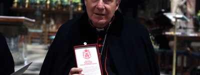 Cardinal Schoenborn receives the highest UGCC award – The Metropolitan Andrey Sheptytsky Order