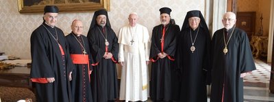 Папа обговорив із Патріархами Східних Католицьких Церков ситуацію на Близькому Сході