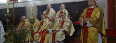 Ординарий Луцкой диецезии РКЦ отметил 30-летие священнической хиротонии