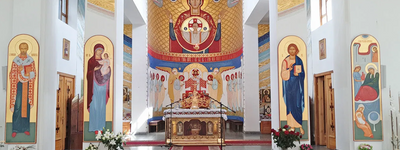 Інтер’єр храму Різдва Пресвятої Богородиці на Сихові у Львові