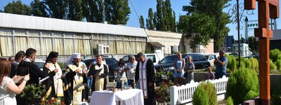 The Head of the UGCC blessed the cornerstone of the first UGCC church in Zatoka