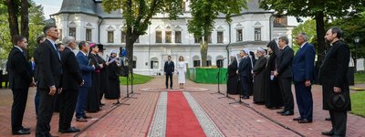 On Independence Day, the President took part in a prayer service for peace in Ukraine