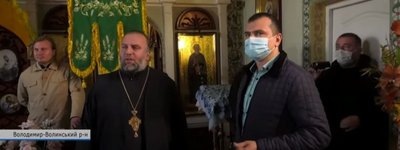 Priest of UOC-MP, dismissed for congratulating Putin, prevent the faithful to conduct an inventory of the church