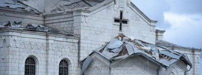 Історичний собор в Нагірному Карабасі двічі за добу зазнав обстрілу