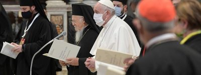 Папа Франциск, Вселенський Патріарх і світові релігійні лідери спільно помолилися за мир