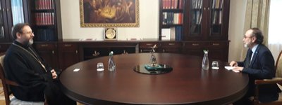 His Beatitude Sviatoslav met with the Head of the UN Office for the Coordination of Humanitarian Affairs
