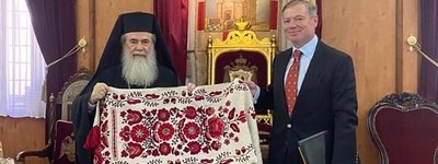 Посол України обговорив з Єрусалимським Патріархом розбудову ПЦУ
