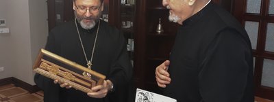 The Head of the UGCC met with a delegation of the Patriarchate of Constantinople