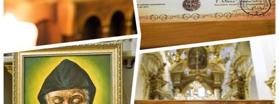 У головному соборі УГКЦ у Львові виставили для вшанування гріб з мощами святого Шарбеля