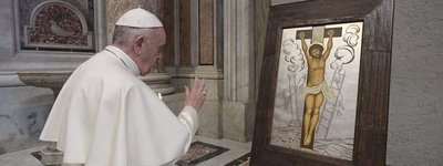 До Львова прибуває чудотворна ікона Розп’яття Спасителя, коронована Папою Франциском