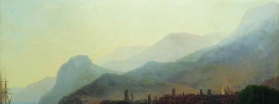 І.К. Айвазовський. Алушта. 1878