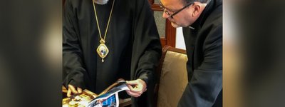 The Head of the UGCC met with Father Patrick Desbois, a Holocaust researcher in Ukraine and Eastern Europe