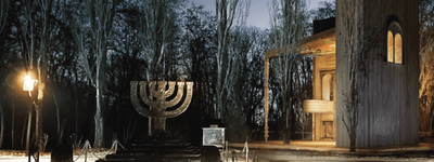 У Бабиному Яру відкривається синагога-МАФ російського проекту меморіалу