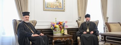 Митрополит Халкидонский Эммануил и Глава ПЦУ обсудили программу визита Патриарха Варфоломея в Украину