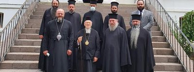 Ecumenical Patriarch met Metropolitan of Lutsk and Volyn in Imbros