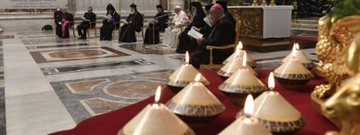 Разом з єрархами Лівану Папа молився за мир в їх країні