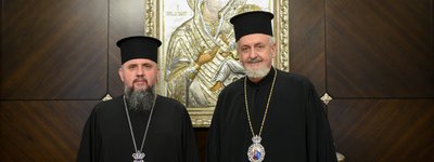 Primate of the OCU and a representative of the Ecumenical Patriarch discussed the August visit of Patriarch Bartholomew I