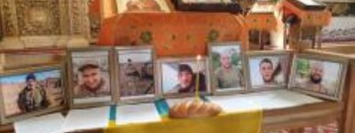 У Чернігові помолилися за 7-х загиблих у липні Захисників України