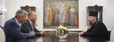 Предстоятель ПЦУ зустрівся з Президентом Світового конгресу українців