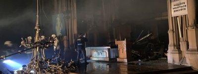 Єпископ Кривицький – про пожежу в костелі: Концертний орган згорів дощенту