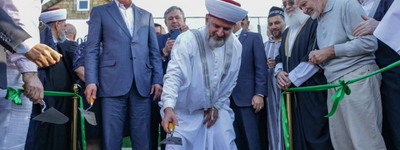 Construction of the Cathedral Mosque officially began in Odessa
