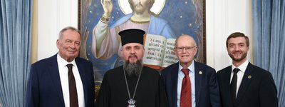 Предстоятель ПЦУ зустрівся з відомим британським євангелистом Хасавеєм та ініціаторами Національної молитви за Україну