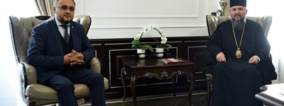 Предстоятель ПЦУ  зустрівся з послом України в Туреччині