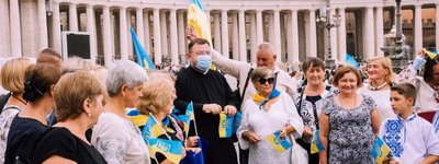 Українці у Ватикані молилися з Папою Франциском з нагоди Всесвітнього дня мігранта і біженця