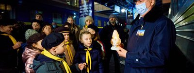 Ukrzaliznytsya to deliver Bethlehem flame to 22 railway stations in regional centers