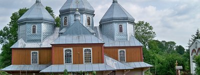 Church designed by Vasyl Nahirny in Polyana