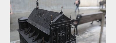 У Львові для незрячих презентували 3D макет Гарнізонного храму святих апостолів Петра й Павла