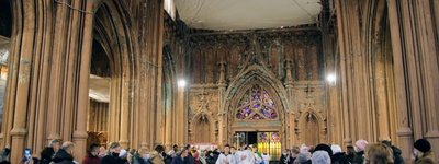 Римо-католики повторно посвятили костел св. Миколая після пожежі
