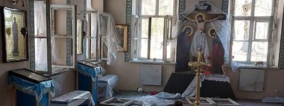 В Харькове на Холодной горе обстреляли еще один храм УПЦ МП