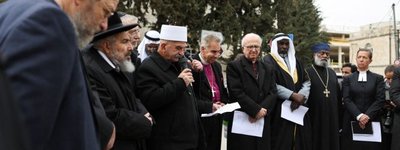 Християни, мусульмани, юдеї перед собором РПЦ в Єрусалимі закликали Кіріла зробити все для припинення війни в Україні