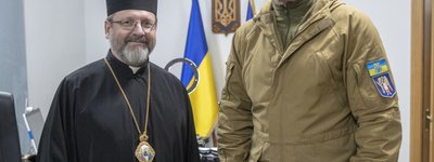 Патріарх Святослав з Віталієм Кличком обговорили роль Церкви в житті Києва в умовах воєнного стану
