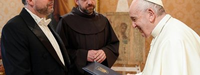 Pope Francis accepts credentials of the Ambassador of Ukraine