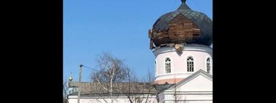 На Харківщині від ректного обстрілу постраждав храм УПЦ МП