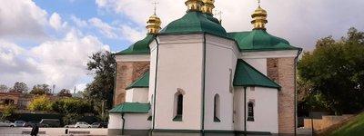 У церкві Спаса на Берестові у Києві представлено унікальний артефакт російського бомбардування 1918 року