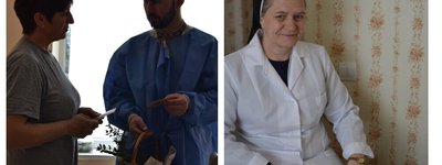 У львівських лікарнях монахині та семінаристи УГКЦ опікуються пораненими