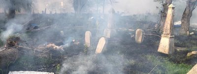 В Сумской области рашисты разбомбили еврейское кладбище