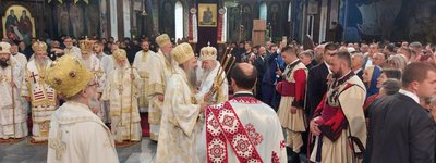 Патриарх Сербский Порфирий признал автокефалию Церкви Македонии