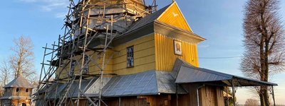 На Львівщині відновлять дах дерев’яної церкви XVІІІ століття