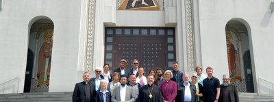 Head of UGCC meets with representatives of various faiths who were on a solidarity mission to Ukraine