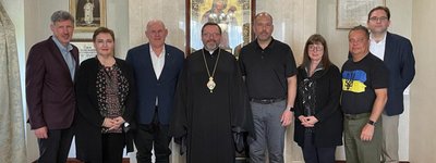 The Head of the UGCC discussed with the Ukrainian World Congress the support of Ukrainian refugees in the world