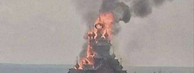 Донецька єпархія УПЦ МП називає знищення росіянами скиту Святогірської лаври просто «пожежею»