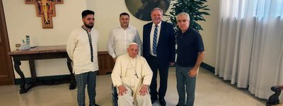 After meeting with Pope Francis