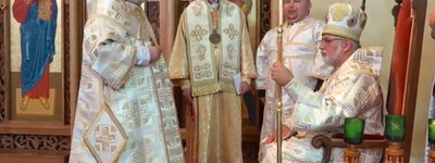 Enthronement rite served for Bishop Brian Baida of the UGCC, Eparch of Toronto and Eastern Canada
