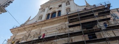 У Львові завершили реставрацію фасаду будівлі Гарнізонного храму святих апостолів Петра і Павла